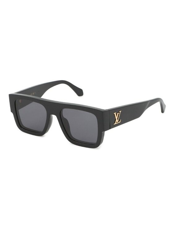 Louis Vuitton Sunglasses Acetate LV Crush Square 155 Eyewear Black main image 4